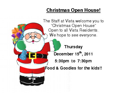 Christmas Open House 2011