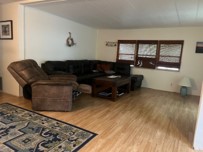 New A/C with open kitchen and living room!